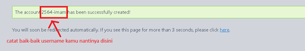 Registrasi Berhasil